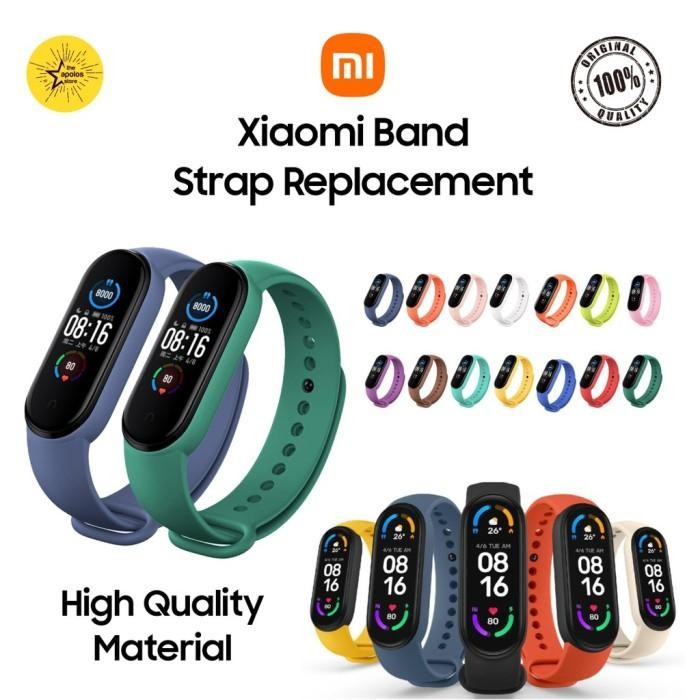 (Expert) Strap MiBand 8 Tali Jam Xiaomi Mi Band 8 Tali Pengganti Xiaomi Mi Band 8