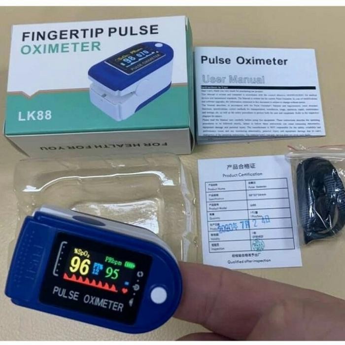 alat ukur kadar oksigen fingertrip pulse saturasi oksigen