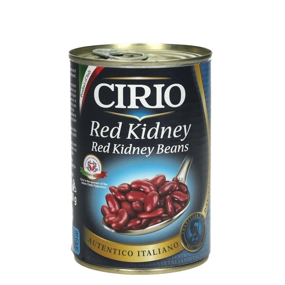 

(Expert) CIRIO RED KIDNEY BEANS (Kacang Merah Kaleng) 400g