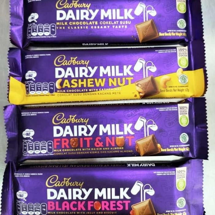 

(Expert) Cadbury Dairy Milk 62gr Coklat Cadburry