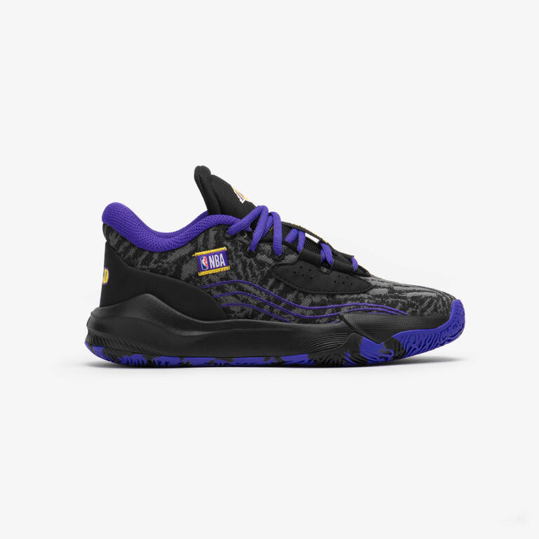 Decathlon TARMAK Sepatu Basket Anak-anak Fast 900 Low-1 - NBA Lakers/Hitam - 8852347