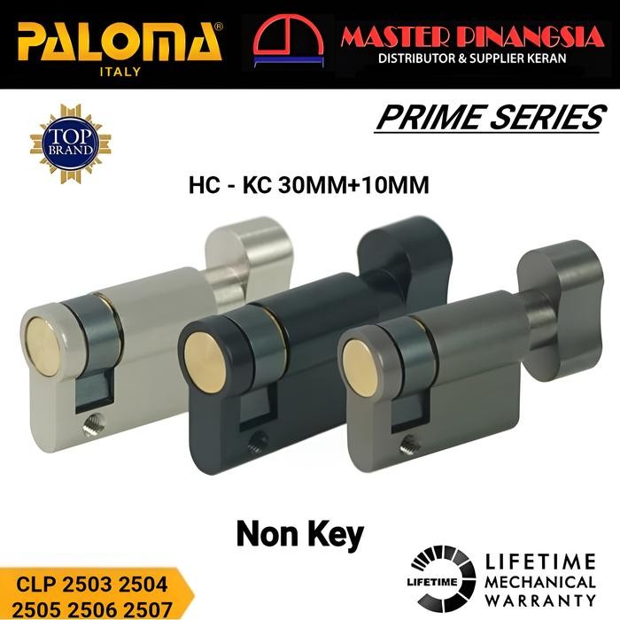 Laris Paloma Cylinder Kunci Pintu Rumah Model Knob Silinder Kamuflase Setengah Half Prime Hc-Kc