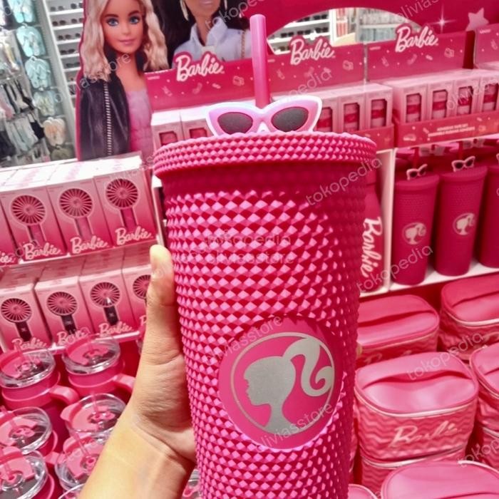 tumbler miniso x barbie limited edition miniso singapore