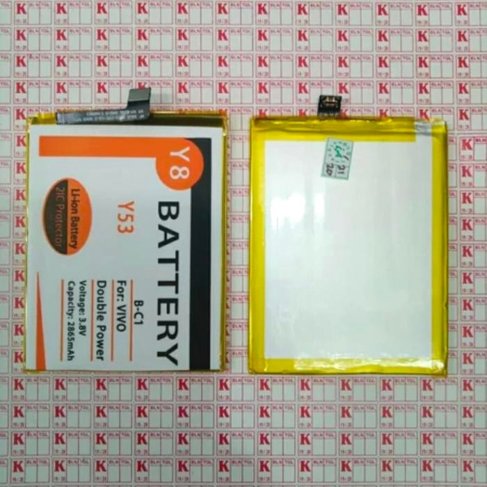 BATERAI BATRE BATTERY VIVO Y53 Y8 DOUBLE POWER