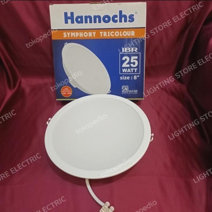 HANNOCHS DOWNLIGHT LED SYMPHONY TRICOLOUR IBR 25WATT