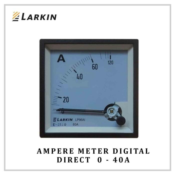 Analog Ampere meter Panel Meter Direct LARKIN LP-96AD 15A-100A