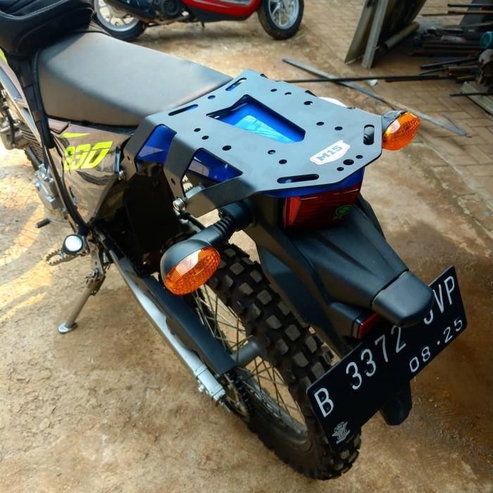PREMIUM M15 Tail Rack+Side Rack - Kawasaki KLX 230 Set