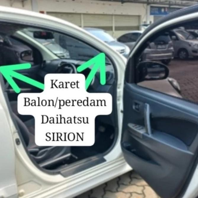 PREMIUM karet balon pintu mobil sirion original