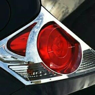 PREMIUM garnish lampu belakang brio / brio tail lamp garnish sporty chrome
