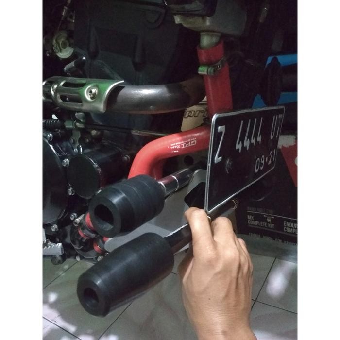 PREMIUM FRAME SLIDER PELINDUNG MESIN KLX DTRACKER CRF SUPERMOTO Motorcycle