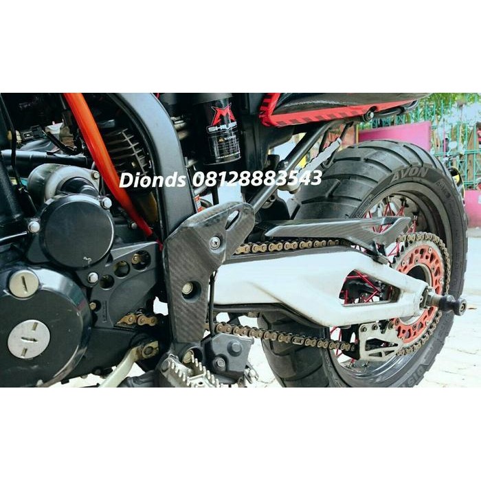 PREMIUM cover frame carbon klx 250/ dtracker 250 supermoto