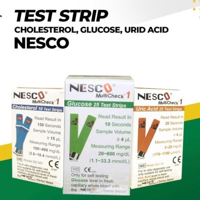 paket strip nesco/nesco strip lengkap 3in1