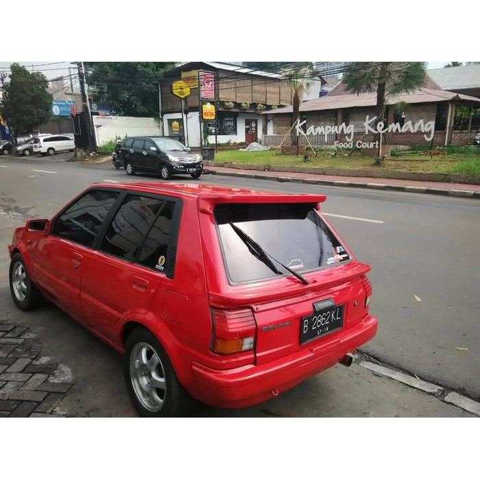PREMIUM spoiler starlet kotak gt turbo