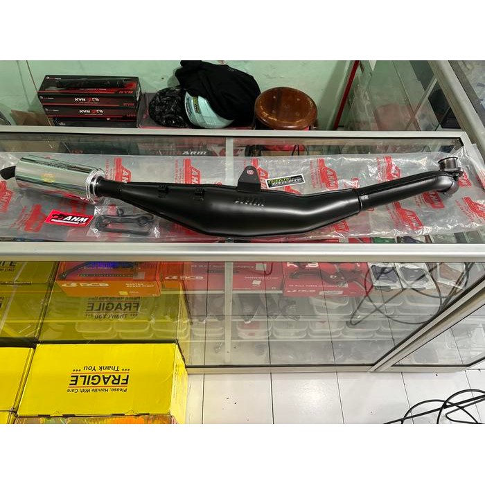 PREMIUM KNALPOT AHM ORIGINAL MALAYSIA FIZR F1ZR ORIGINAL MALAYSIA KNALPOT STD RACING AHM FIZR FIZ