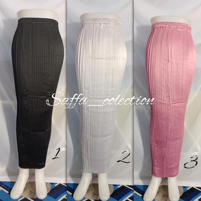 SIAPKIRIM rok plisket polos kebaya /rok plisket polos / rok plisket READY STOCK