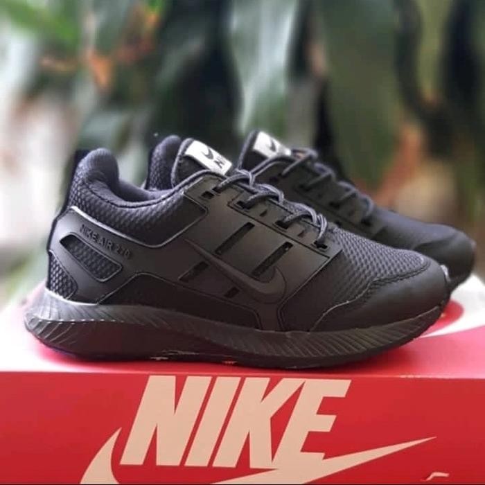 Sepatu Anak Sekolah Nike Air Full Hitam Anak Laki-laki dan Perempuan