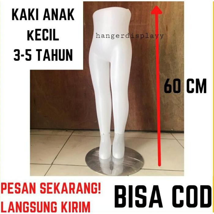 

PATUNG MANEKIN CELANA ANAK BENING / PATUNG KAKI ANAK 2 - 4 TAHUN /