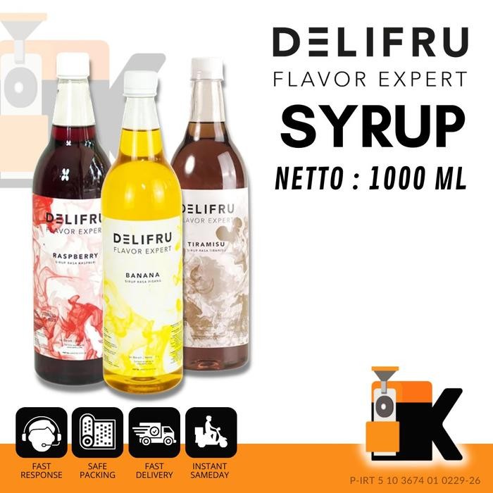 

Syrup Delifru 1000ml - All Flavours