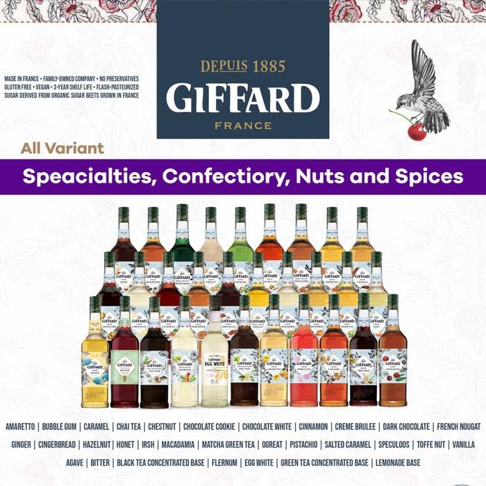 

GIFFARD SYRUP 1000 ML FLAVOUR COFFEE SIRUP GIFFARD UNTUK KOPI 1L
