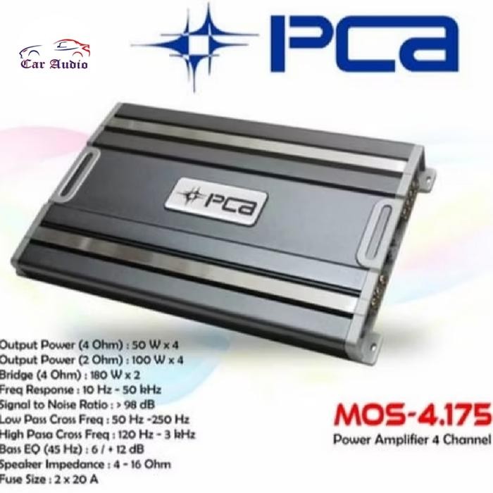 Power 4 Chanel PCA Power Amplifier 4 Chanel PCA