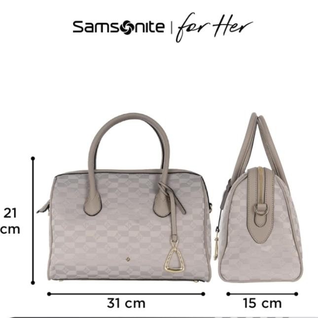 Tas Samsonite Neverending Boston Bag Ladies_Pele Mauve