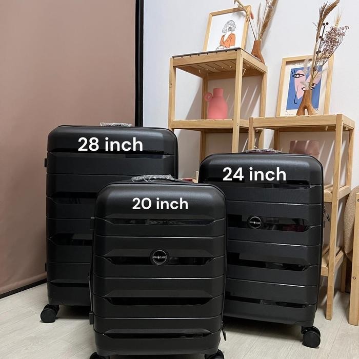 Koper Polo Classic 28 Inch Bahan Pp Elastis Anti Pecah 98004 & 98002