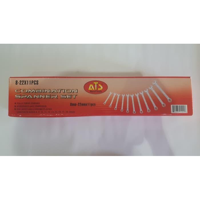 Stok Terbatas Kunci Ring Pas Set Ats/Combination Set/Obeng Kunci Set/Kunci Pas Set