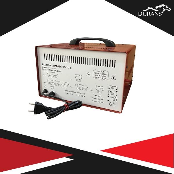 BATERAI CHARGER AKI 20A STANLEY I MESIN CAS AKI I MOTOR MOBIL