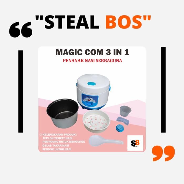 Magic Com Sogo 1 Liter/Rice Cooker Sogo 1 Liter(Sg-108)