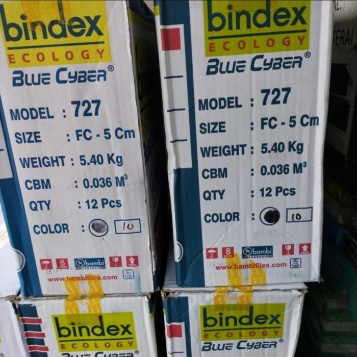 

HOT SALE! (DUS) Ordner Bindex 727 5CM Kecil Isi 12 Pcs / Ordner Bindex 5cm