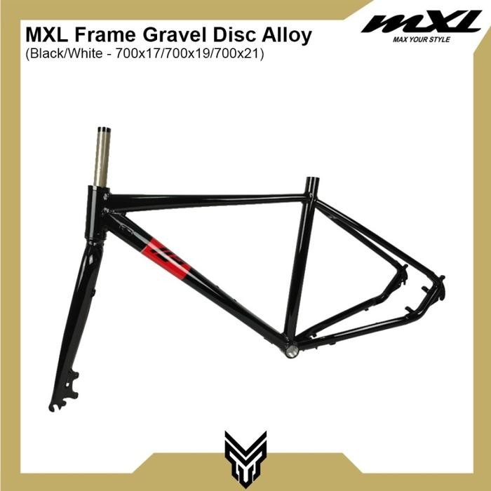 MXL Frame Sepeda Gravel 700 Discke Include Fork Alloy Rangka Sepeda