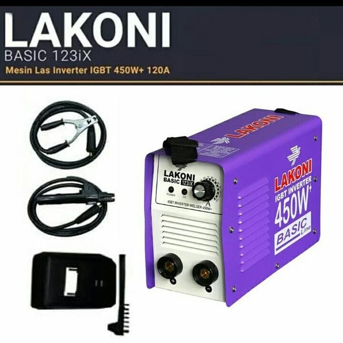 MESIN LAS TRAPO LAS LAKONI 450WATT BASIC 123IX