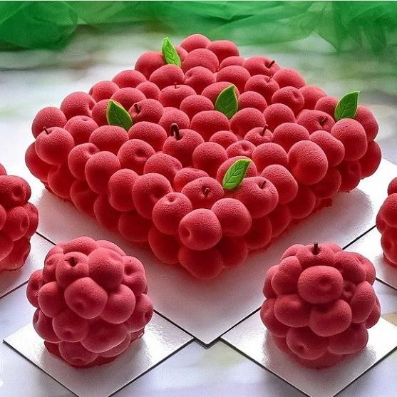 

Promo Loyang / Cetakan Silikon Model Double Layer Cherry - Cake & Puding Terlaris