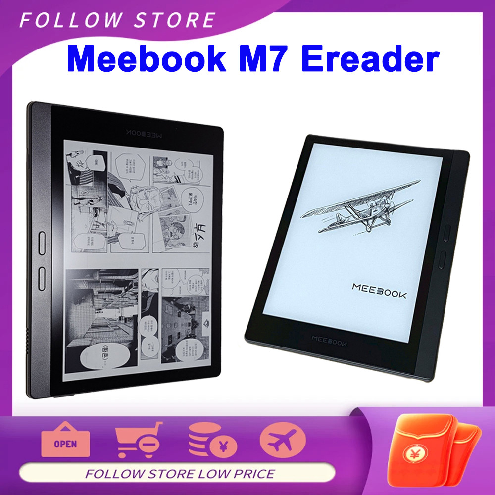 In Stock Meebook M7 Ereader 3GB+32GB 6.8-inch 300ppi Meebook M7 E-reader Ebook Reader Carta1200