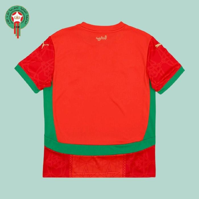 Jersey Original Morocco Maroko Home Stadium Red 25/26