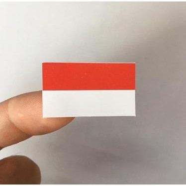 

Terlaris sticker bendera merah putih pipi SALE