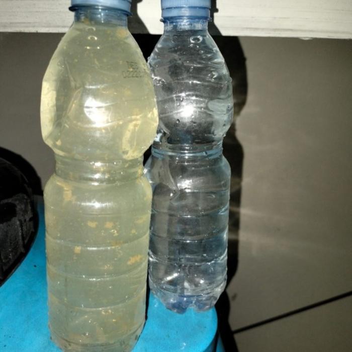 Filter Air drum 60 liter, Sistem Aerasi Venturi Zat Besi Tinggi Kuning Berminyak - Set, Water