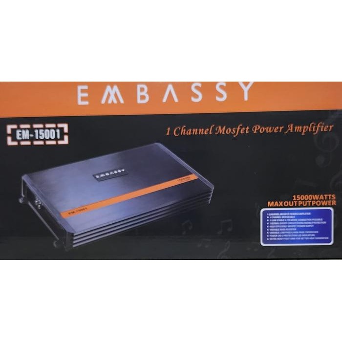 Ready Power Monoblock Embassy 1500.1D Class D Ready