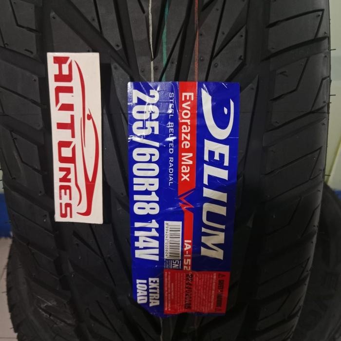 BAN MOBIL 265/60 R18 DELIUM EVORAZE MAX PAJERO FORTUNER - 265/60 R18