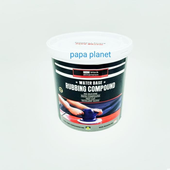 Rubbing Compound Water Base Black Dimension