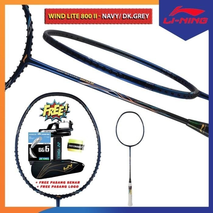 Lining Wind Lite 800 Raket Badminton Original Gratisongkir