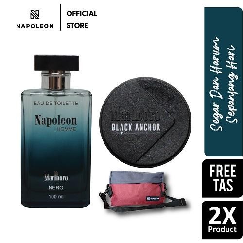 Pomade Clay 100 gr + EDT Nero Napoleon - Free Tas (by Napoleon)