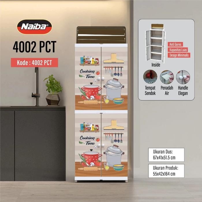 [Naiba] - Mini Dish Rack Rak Piring Plastik 5 Susun - Rak Piring Naiba Plastik