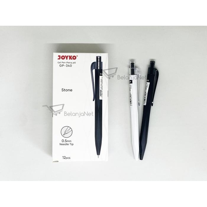 

NEW! PULPEN PEN GEL GEL PEN JOYKO CETEK STONE GP-340 0.5 MM MATA JARUM