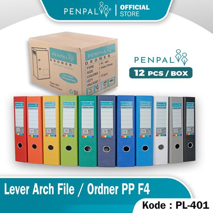 

NEW! PENPAL LEVER ARCH FILE / ORDNER FOLIO PL-401 ( 12 PCS )
