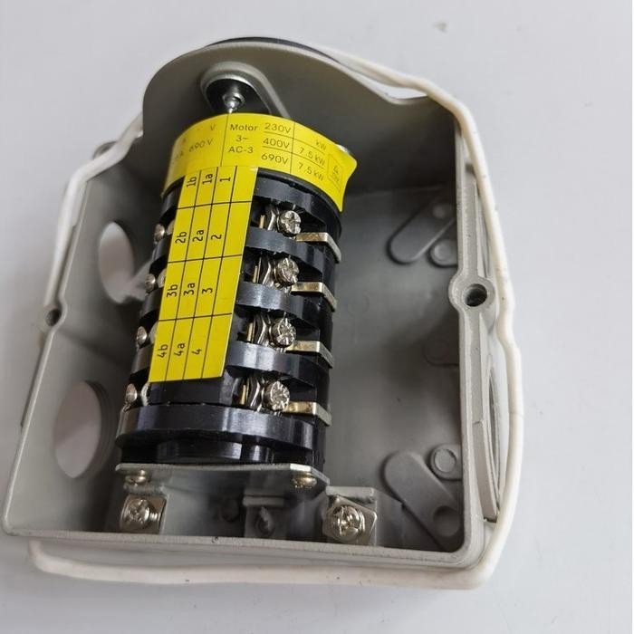 31 Murah Fuhrer Handle Genset Switch Gz 16,25,35,40,63,100 Ampere 3/4 Pole Realpict Terlaris