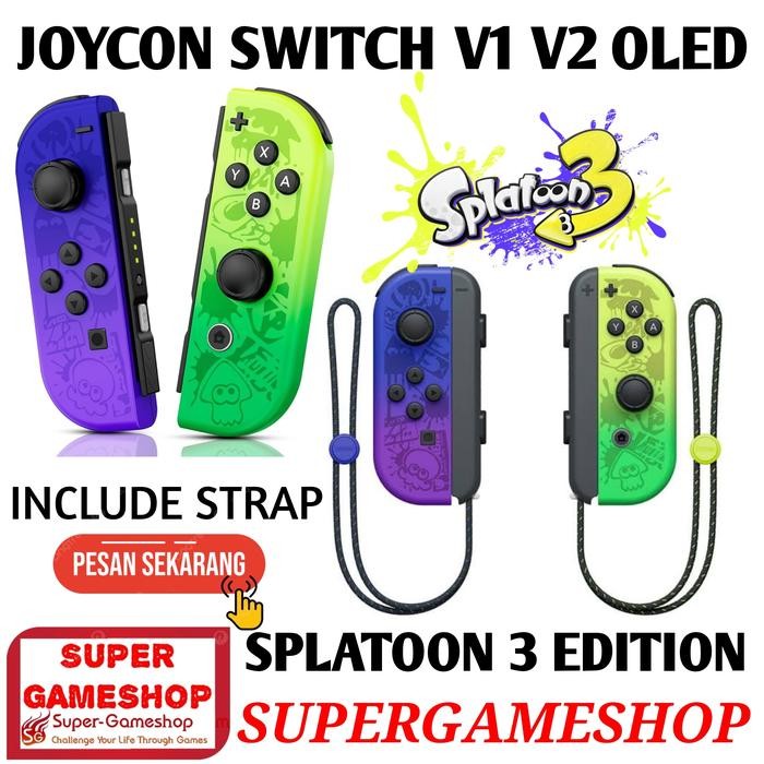 Nintendo Switch Joycon Switch V1 V2 Switch Oled Joycon Splatoon 3