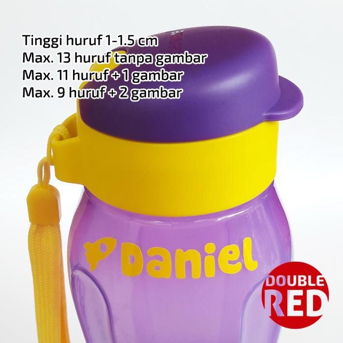 

Stiker Nama Waterproof