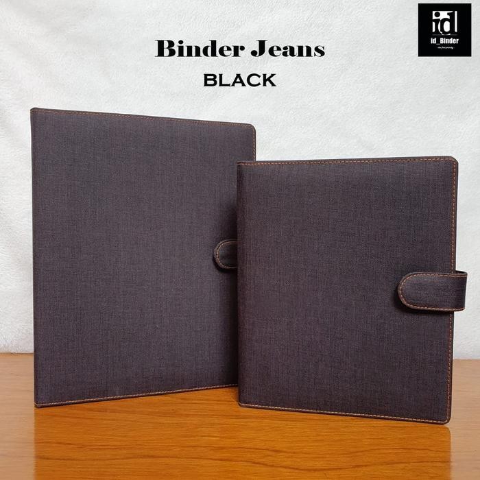 

BEST SELLER BINDER JEANS ASLI WARNA HITAM A5 DAN B5