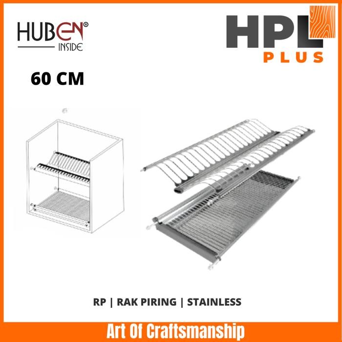 Rak piring stainless 60CM